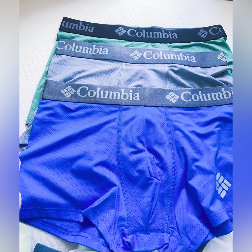 Men Athletic Boxer Briefs Quick-Dry Mesh Breathable Anti-Chafing‎ Gym Running XL